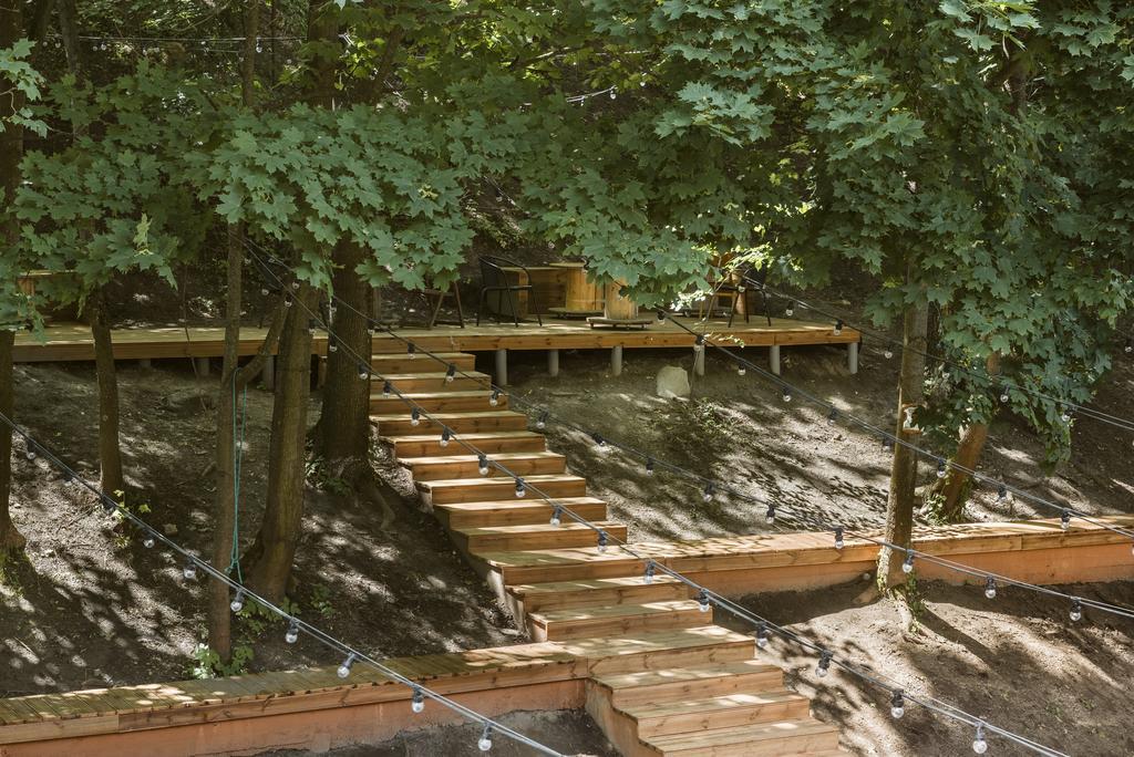 וילנה Downtown Forest Hostel & Camping מראה חיצוני תמונה